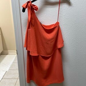 Sugarlips Vibrant Orange Dress